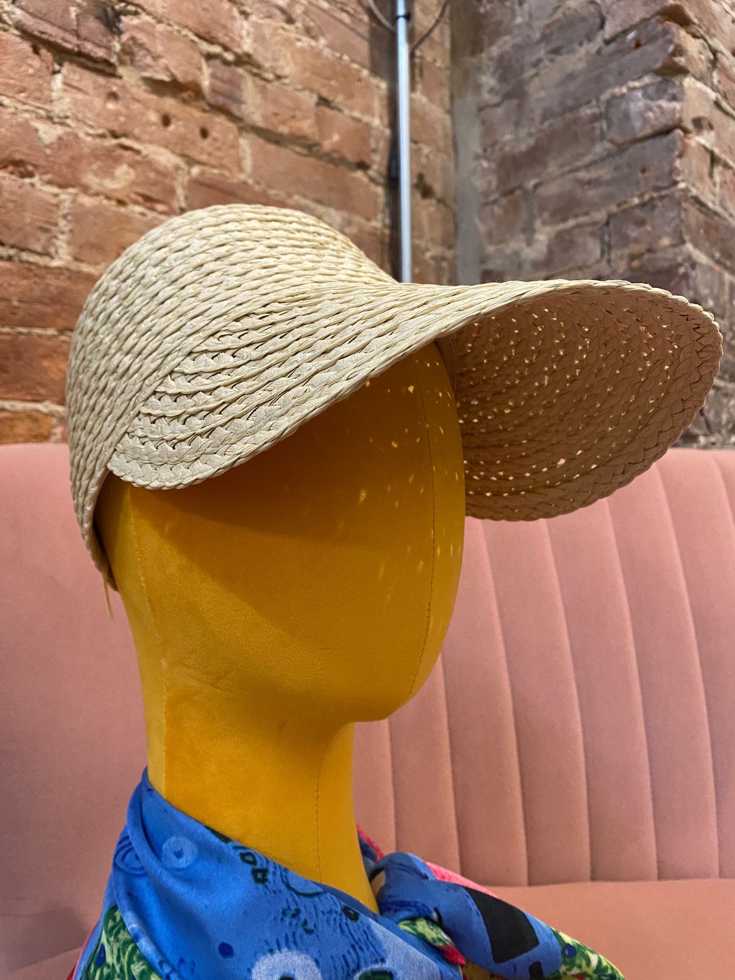 SU- Chapeau raffia de basket