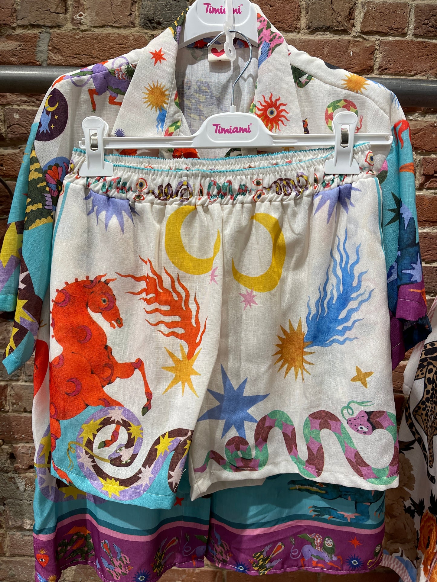 TI- 4466 Ensemble court assorti