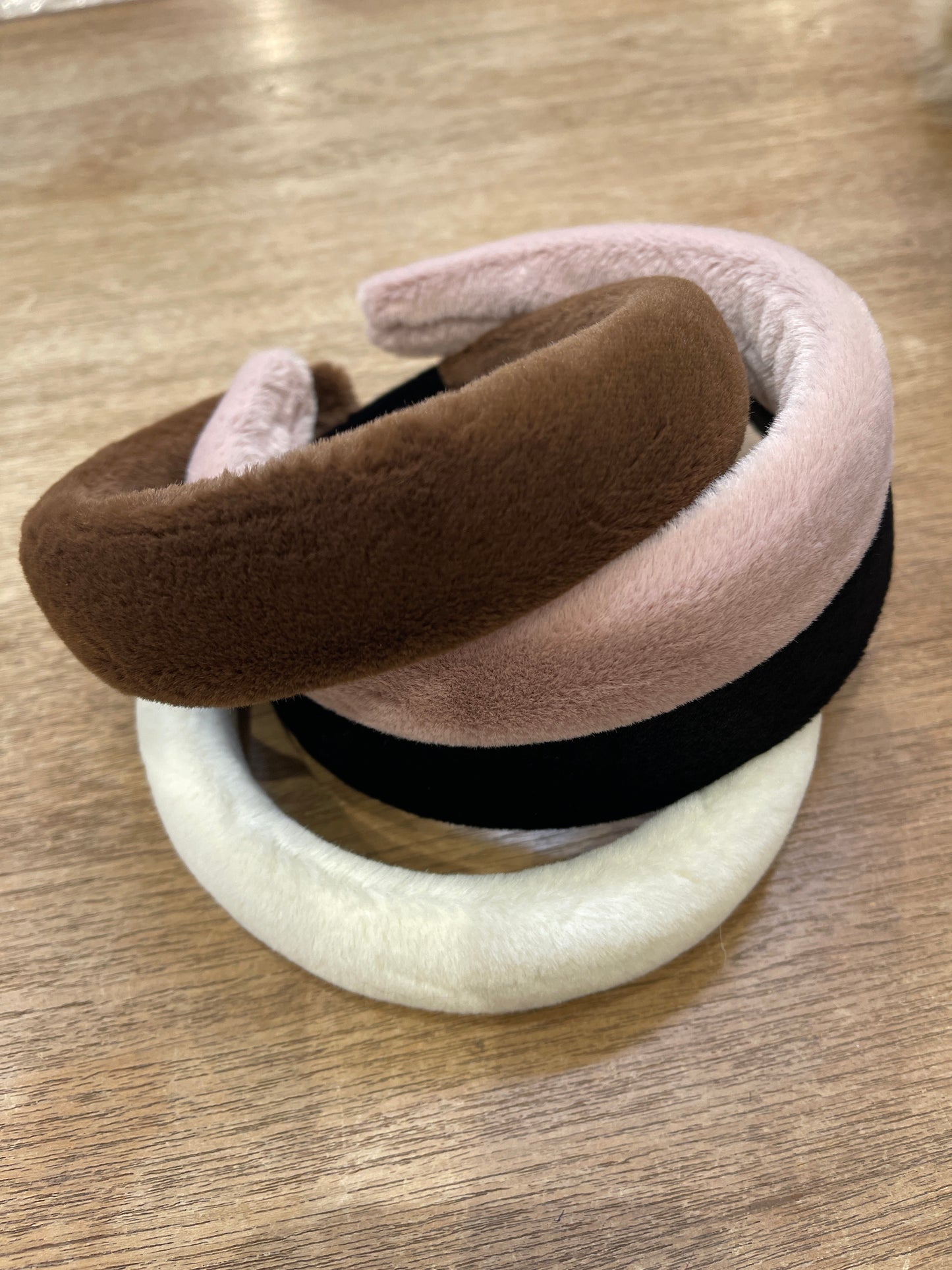 SH- Bandeau avec fausse fourrure