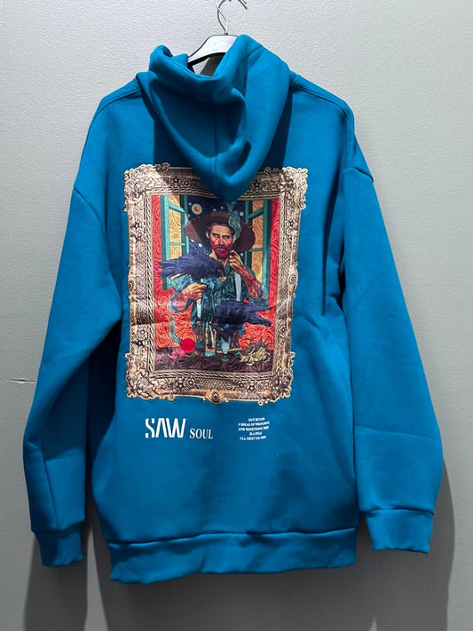 SAW- 4429 Sweatshirt à Capuche