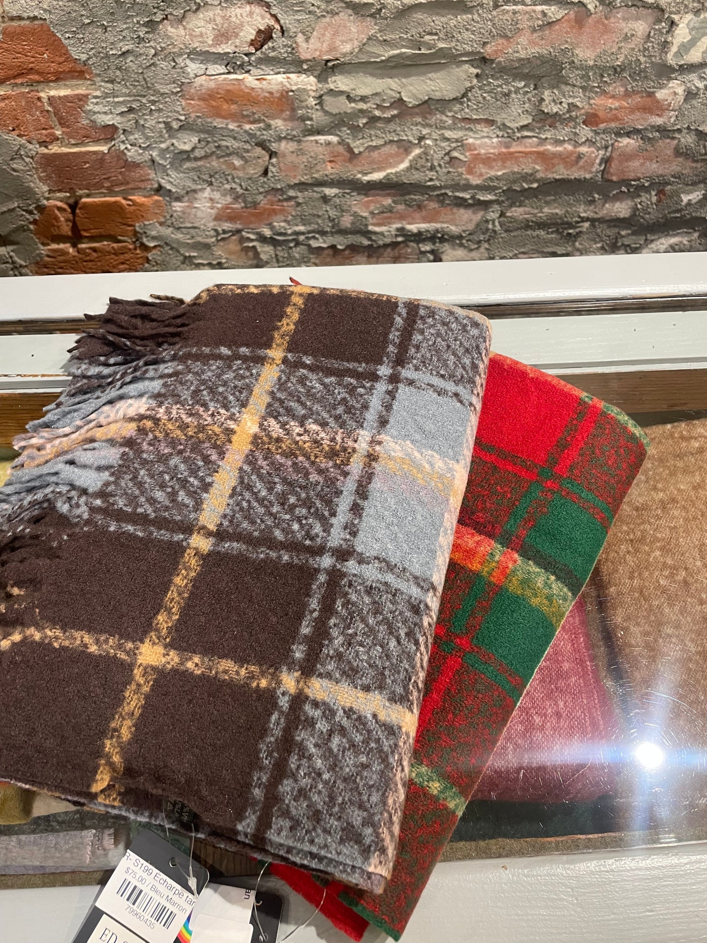 GR- S199 Écharpe tartan