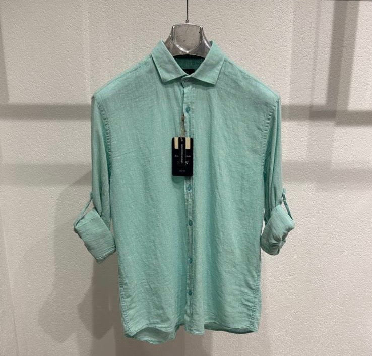 BGS- 1023 Chemise à col uni