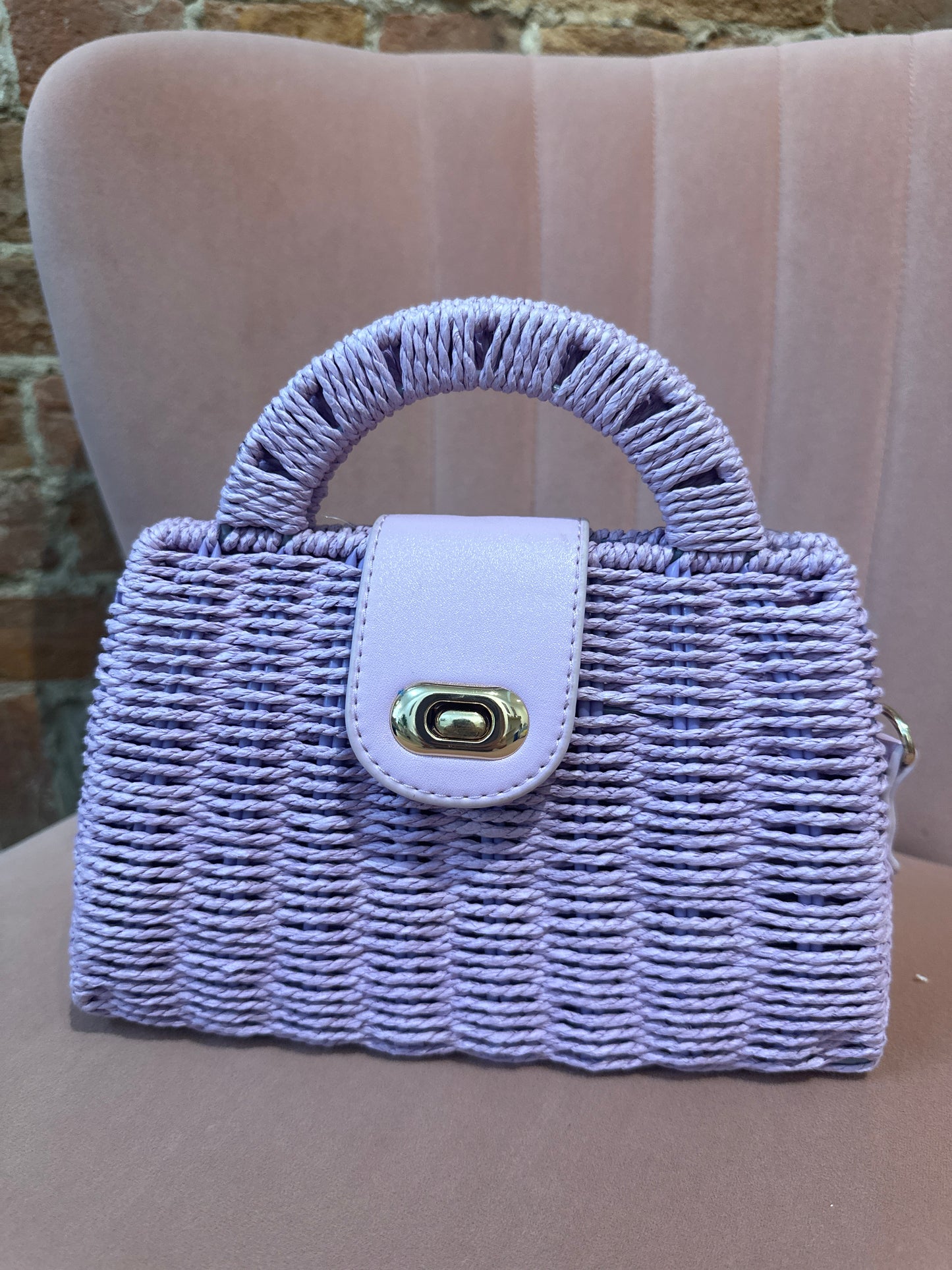 LUB- Sac en papier e raphia