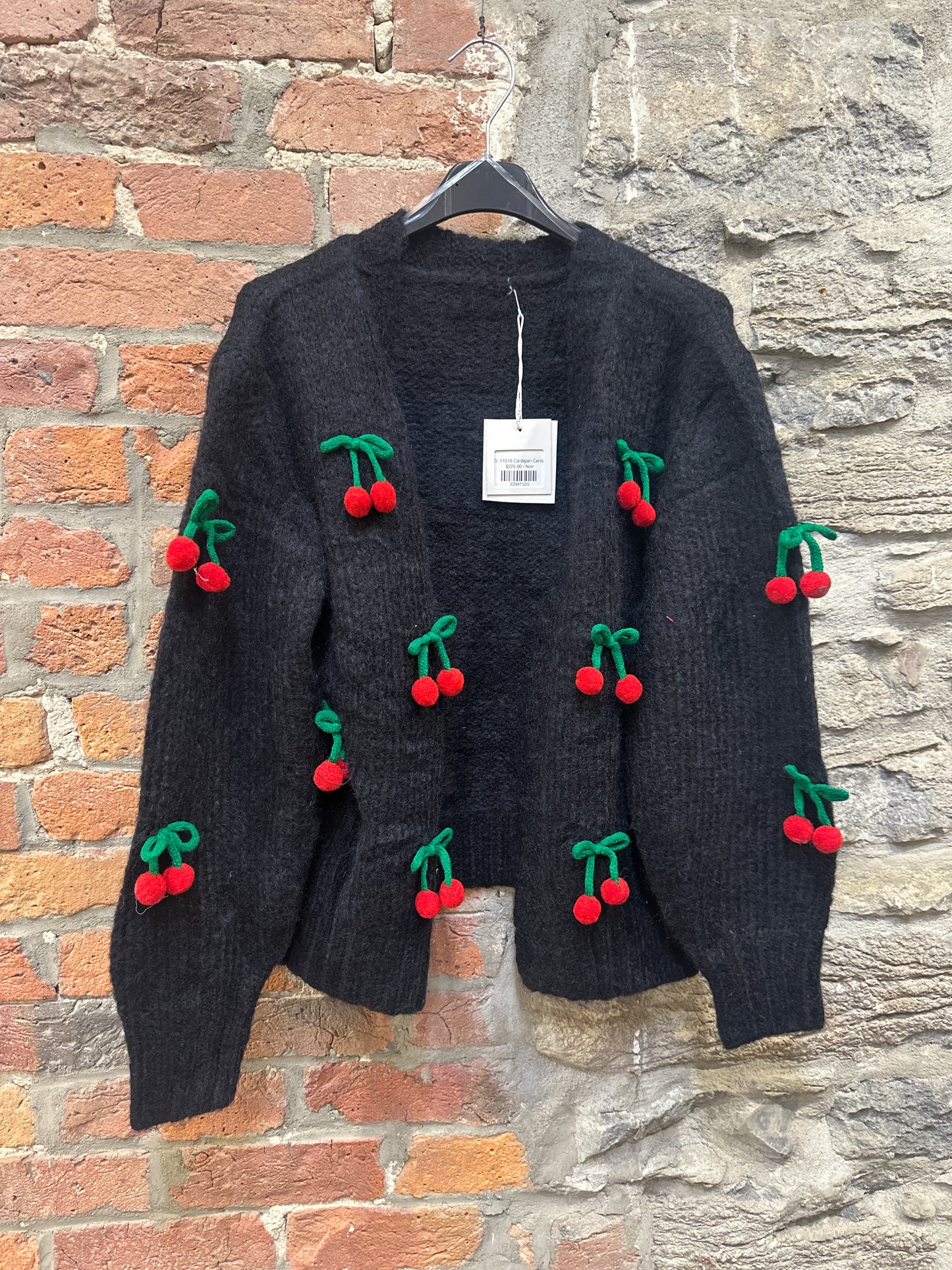 LS- 11016 Cardigan Cerises