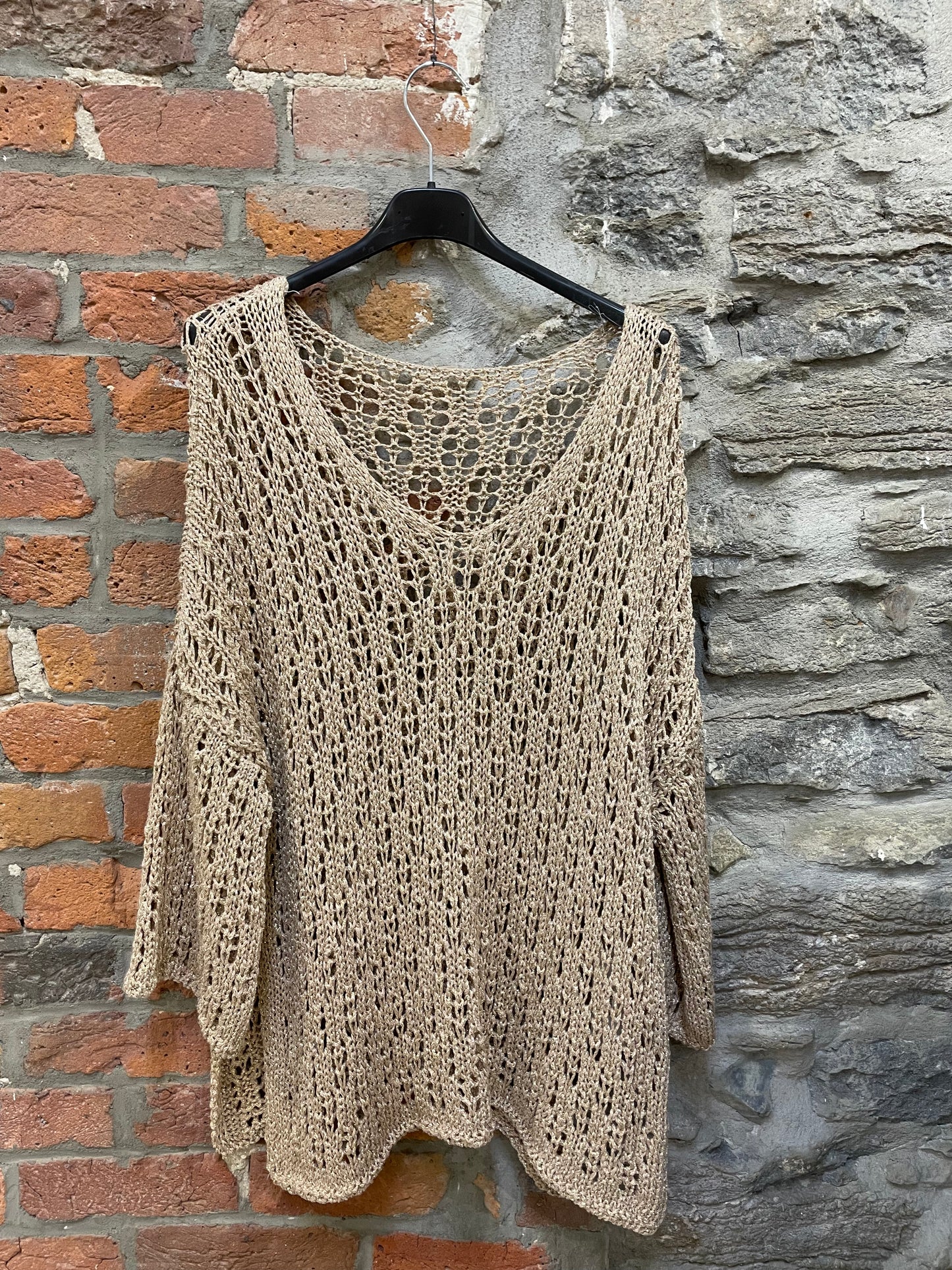 EL-7697 Pull métallisé / Metallic sweater