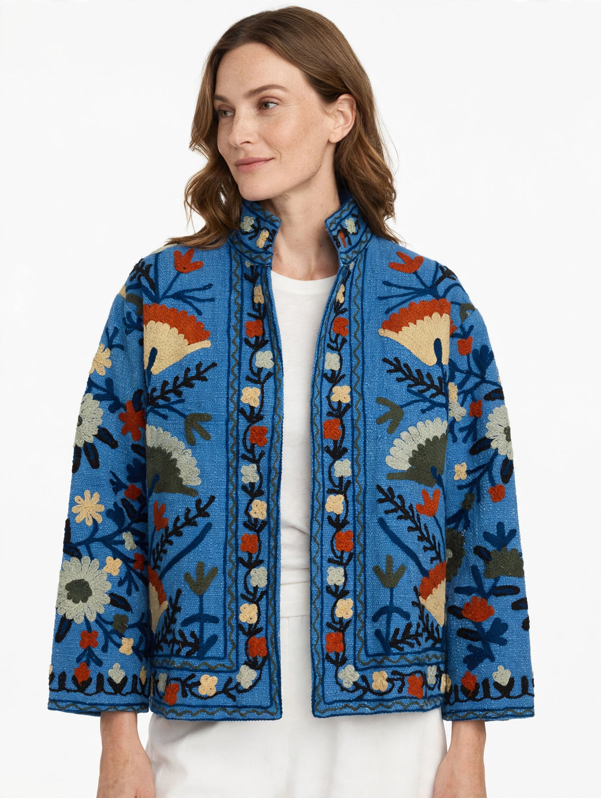 IN- Veste sans fermeture - on model