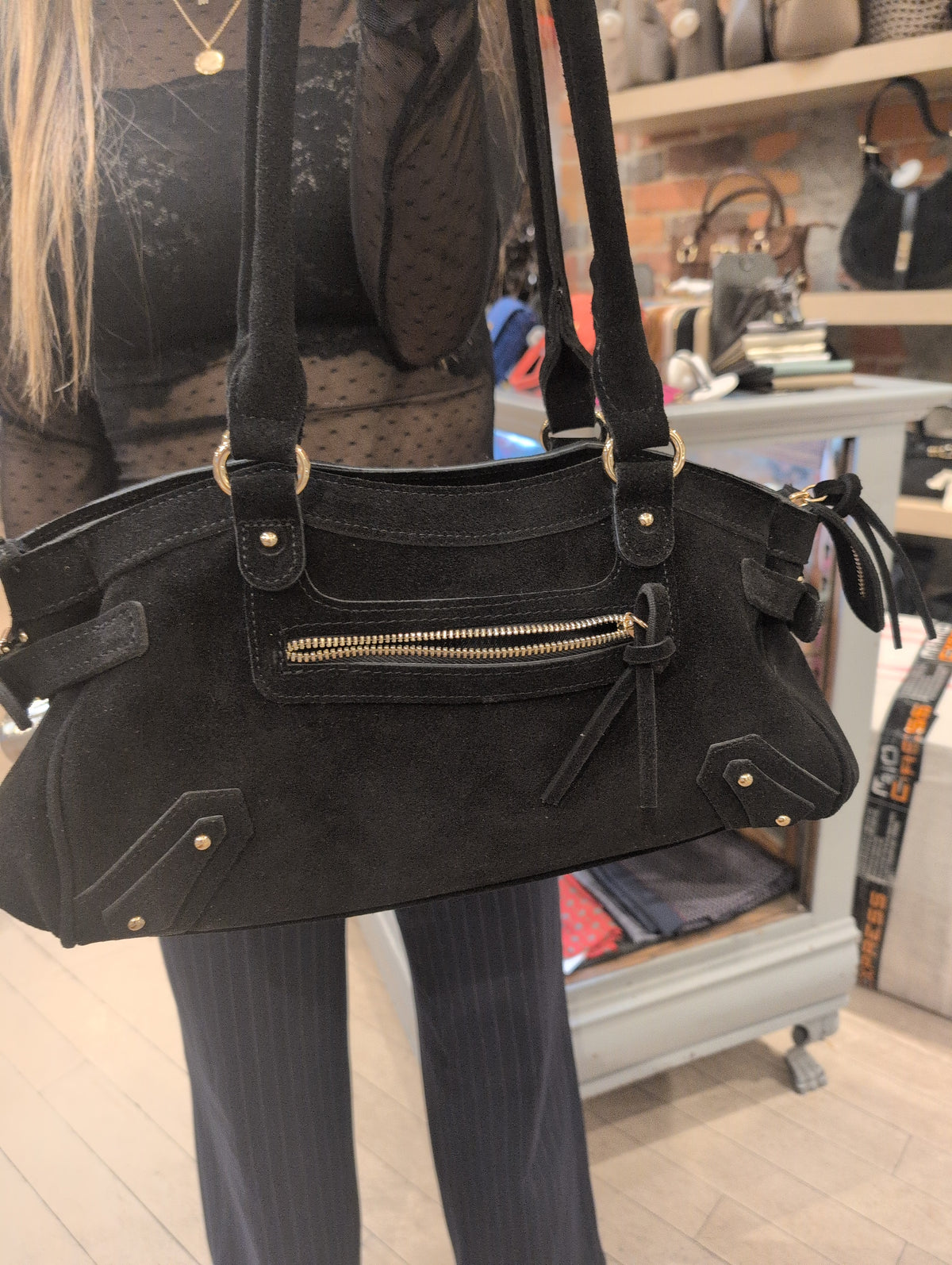 LB- 154 Sac Suede