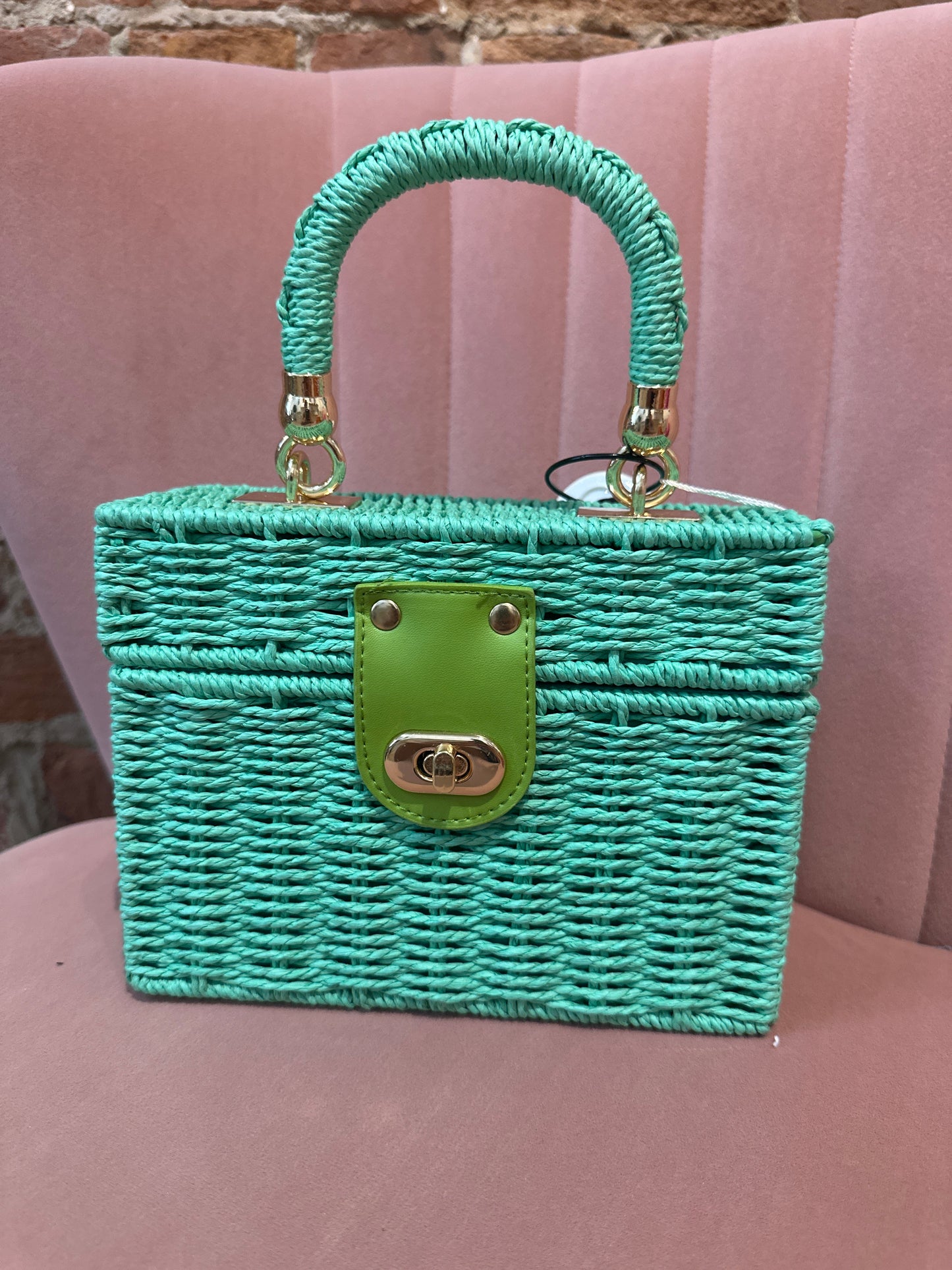 LUB- Sac en papier e raphia