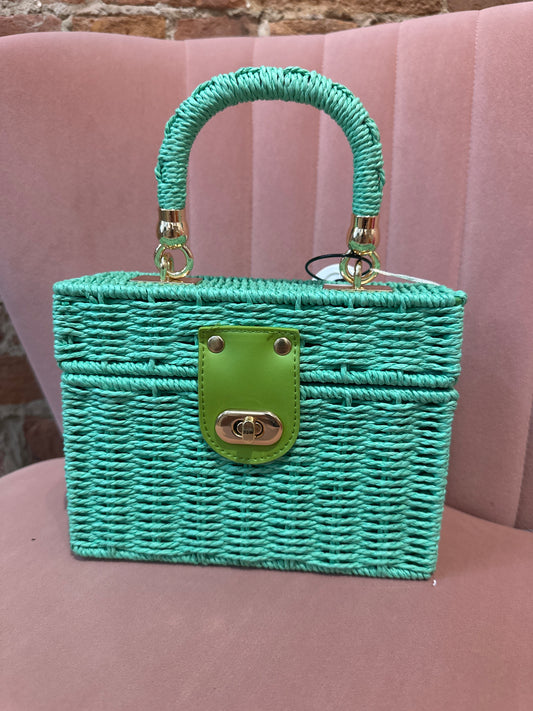 LUB- Sac en papier e raphia