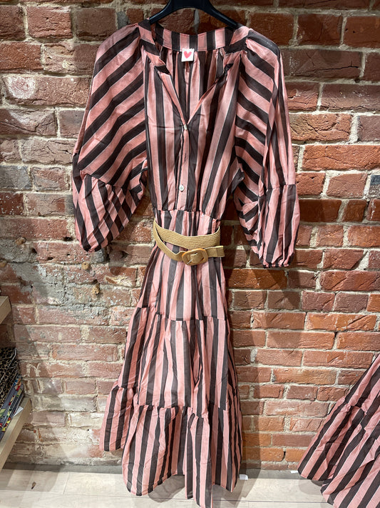 BR- 7225-Q71 Robe rayé