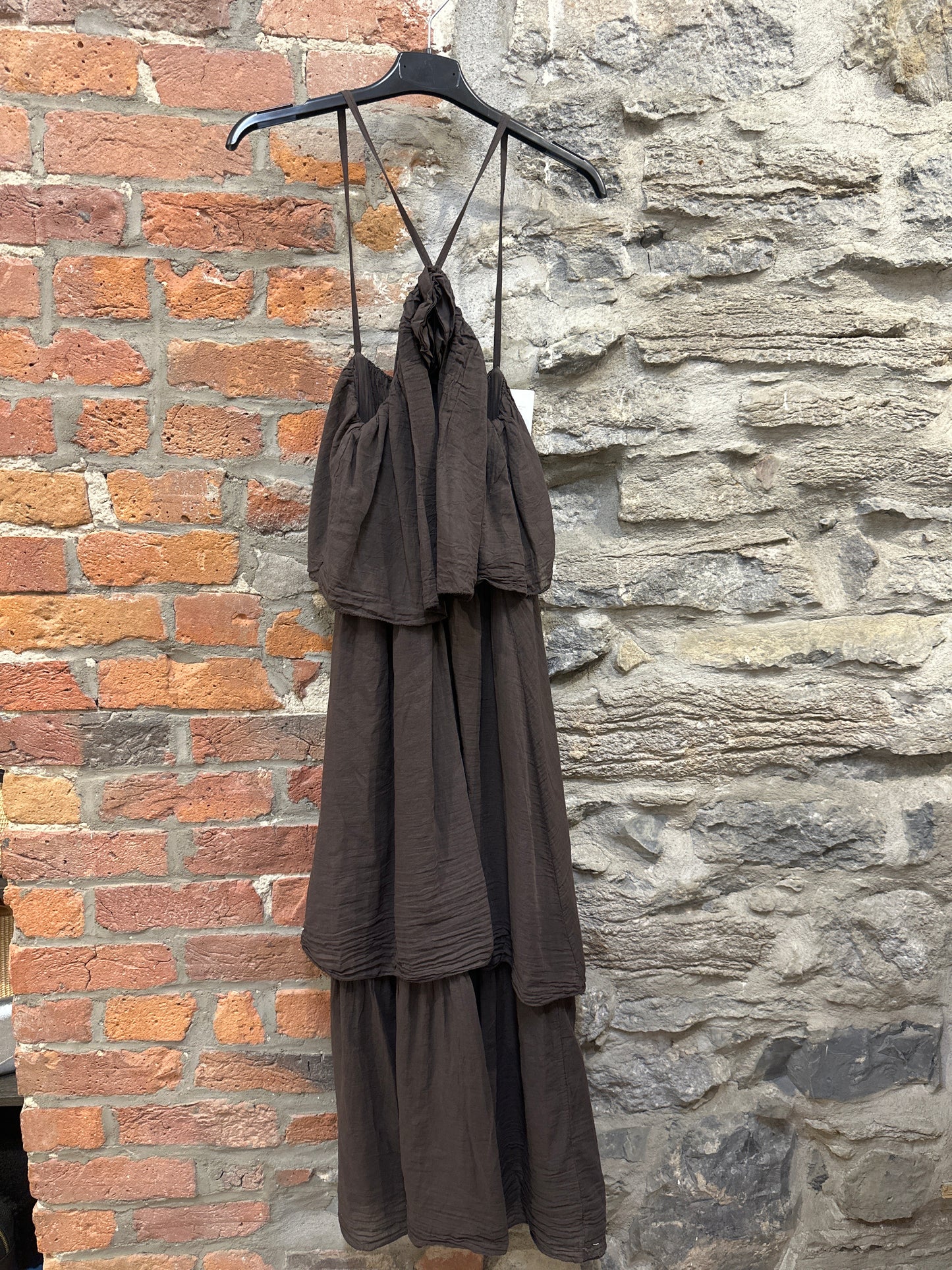 BR- 7716-M2 Robe avec rose