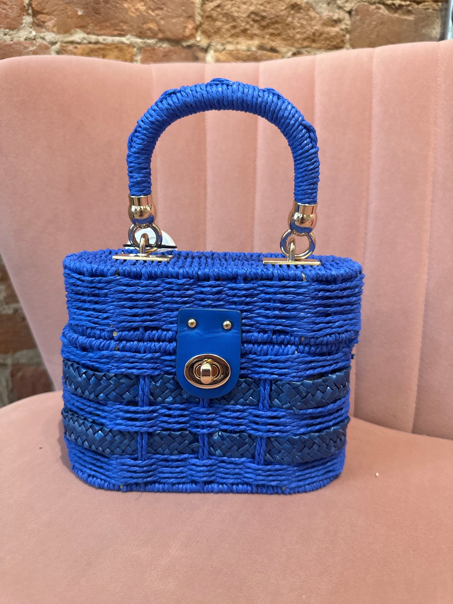 LUB- Sac en papier e raphia