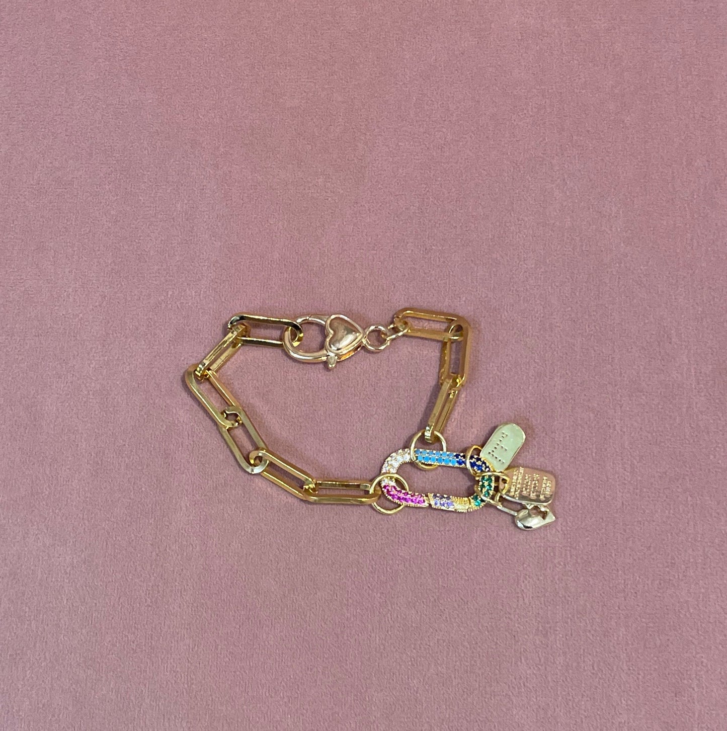 U&I+ Bracelet plaqué Or / Argent sterling / LE