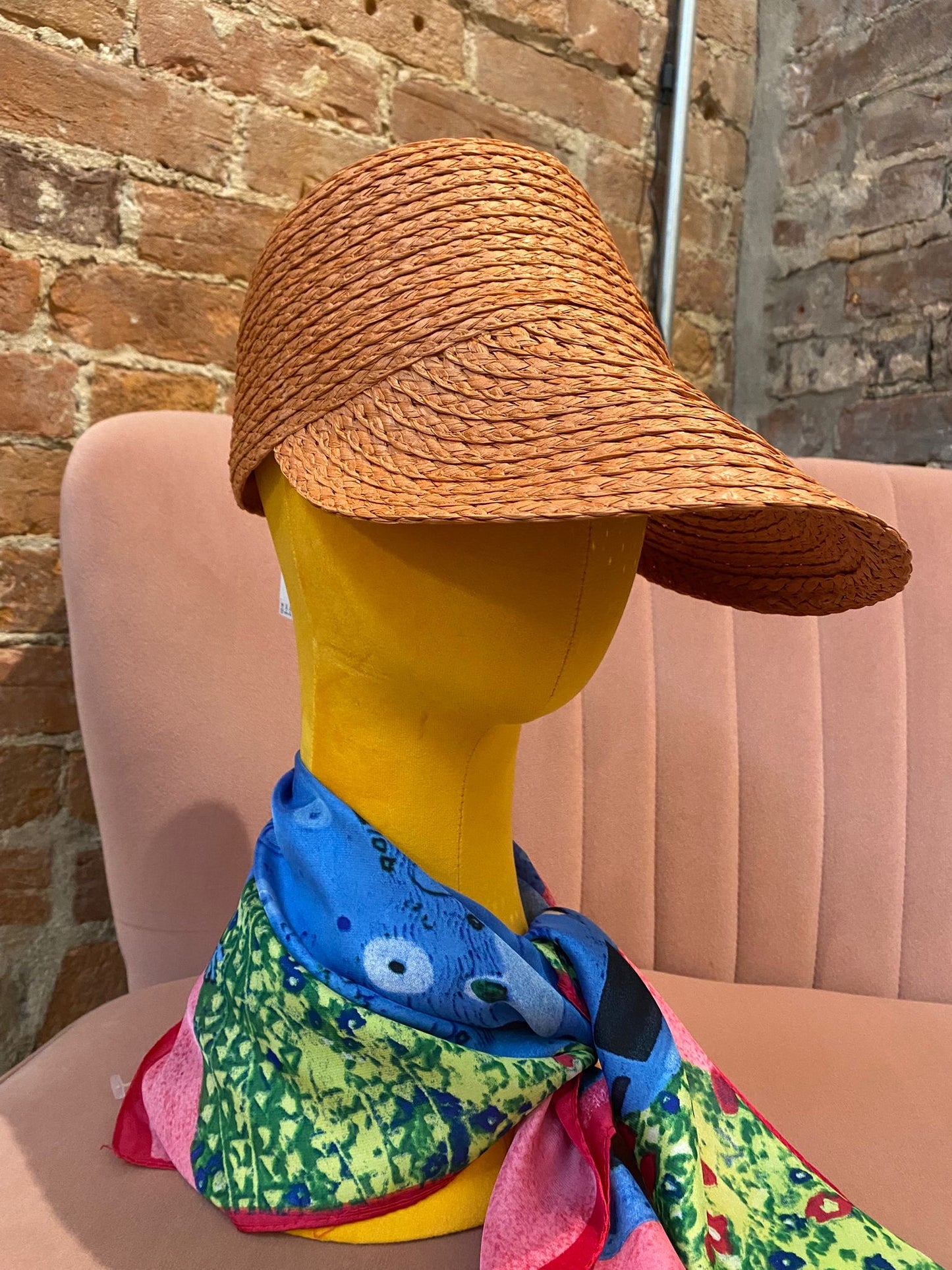 SU- Chapeau raffia de basket