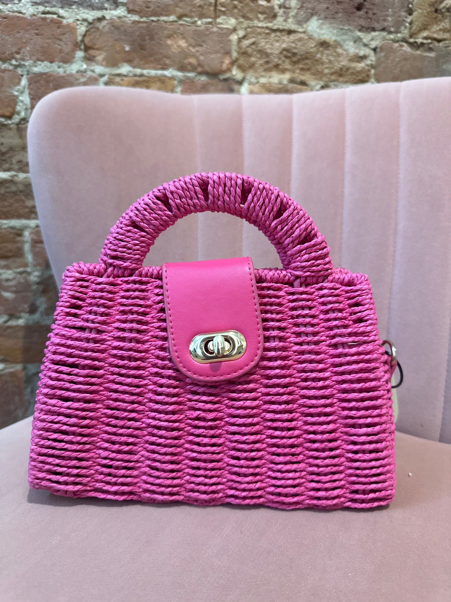 LUB- Sac en papier e raphia