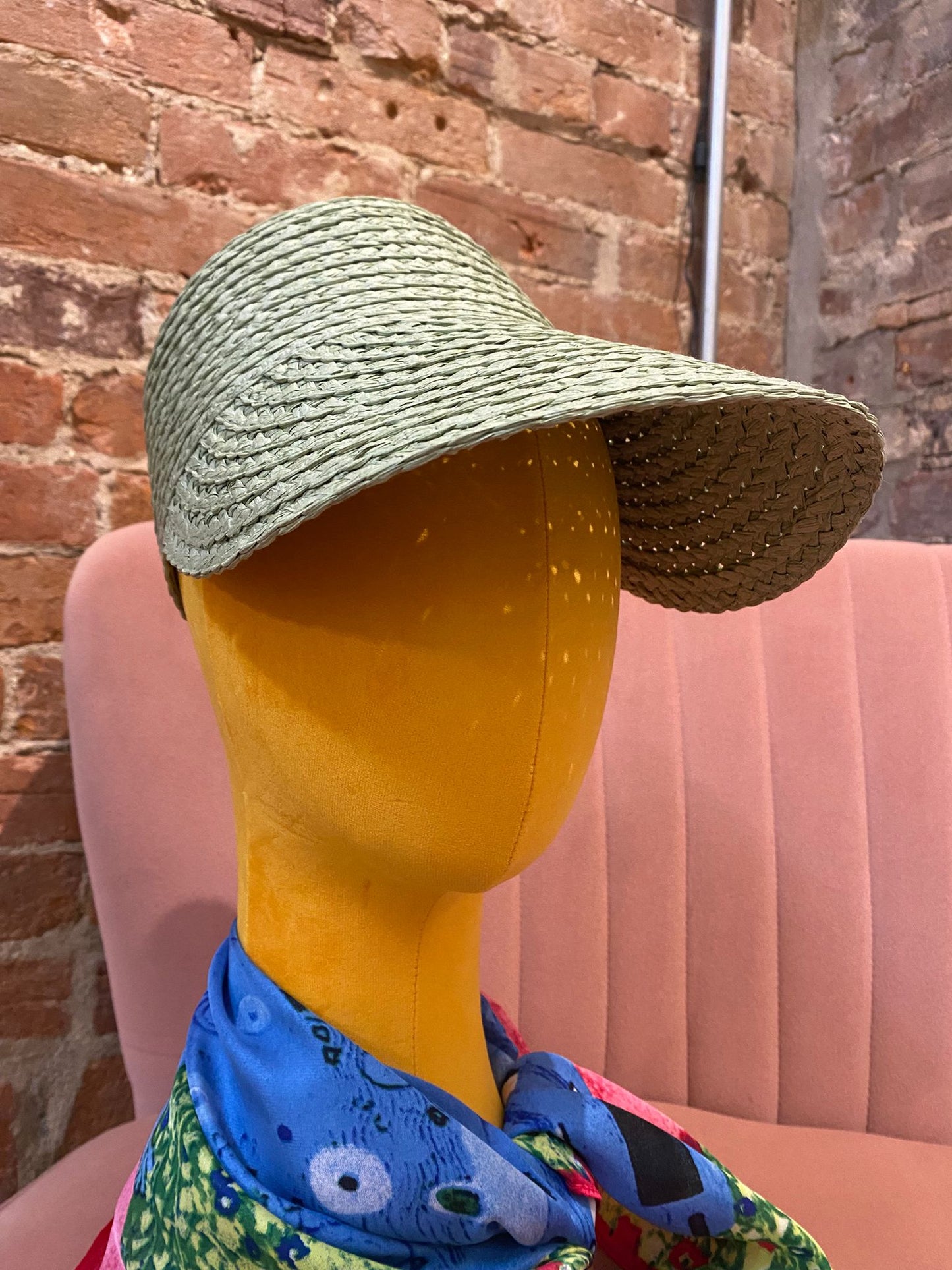 SU- Chapeau raffia de basket