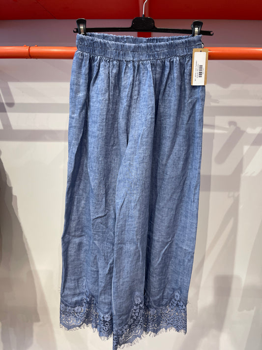WC- 5874/L Linen Pantalon