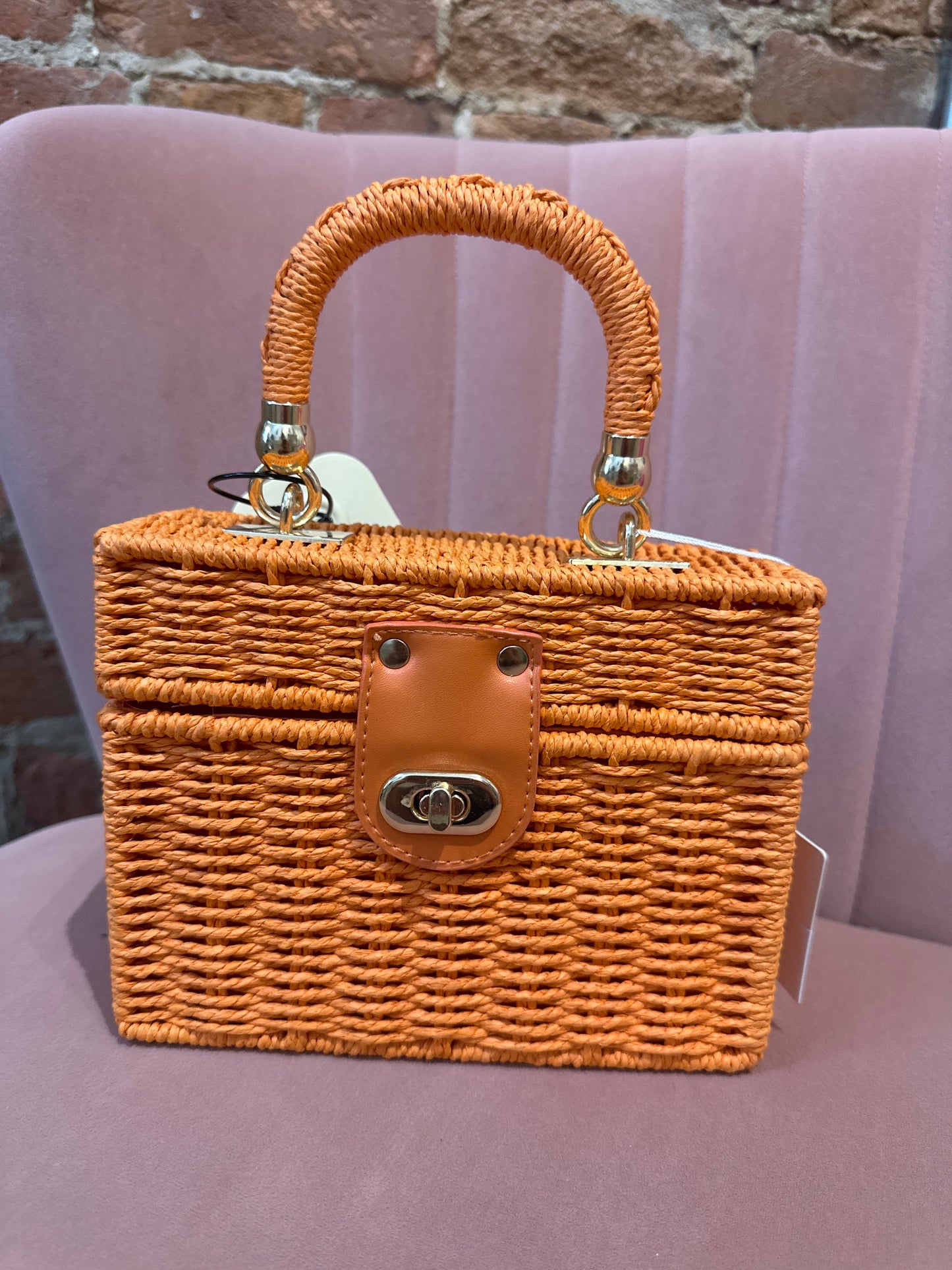 LUB- Sac en papier e raphia