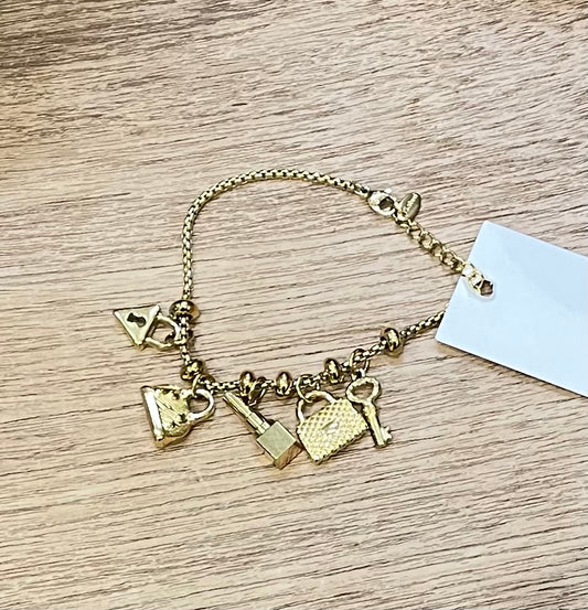 U&I+ Bracelet plaqué Or / Argent sterling / LE