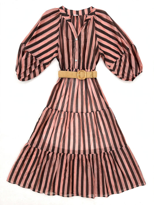 BR- 7225-Q71 Robe rayé