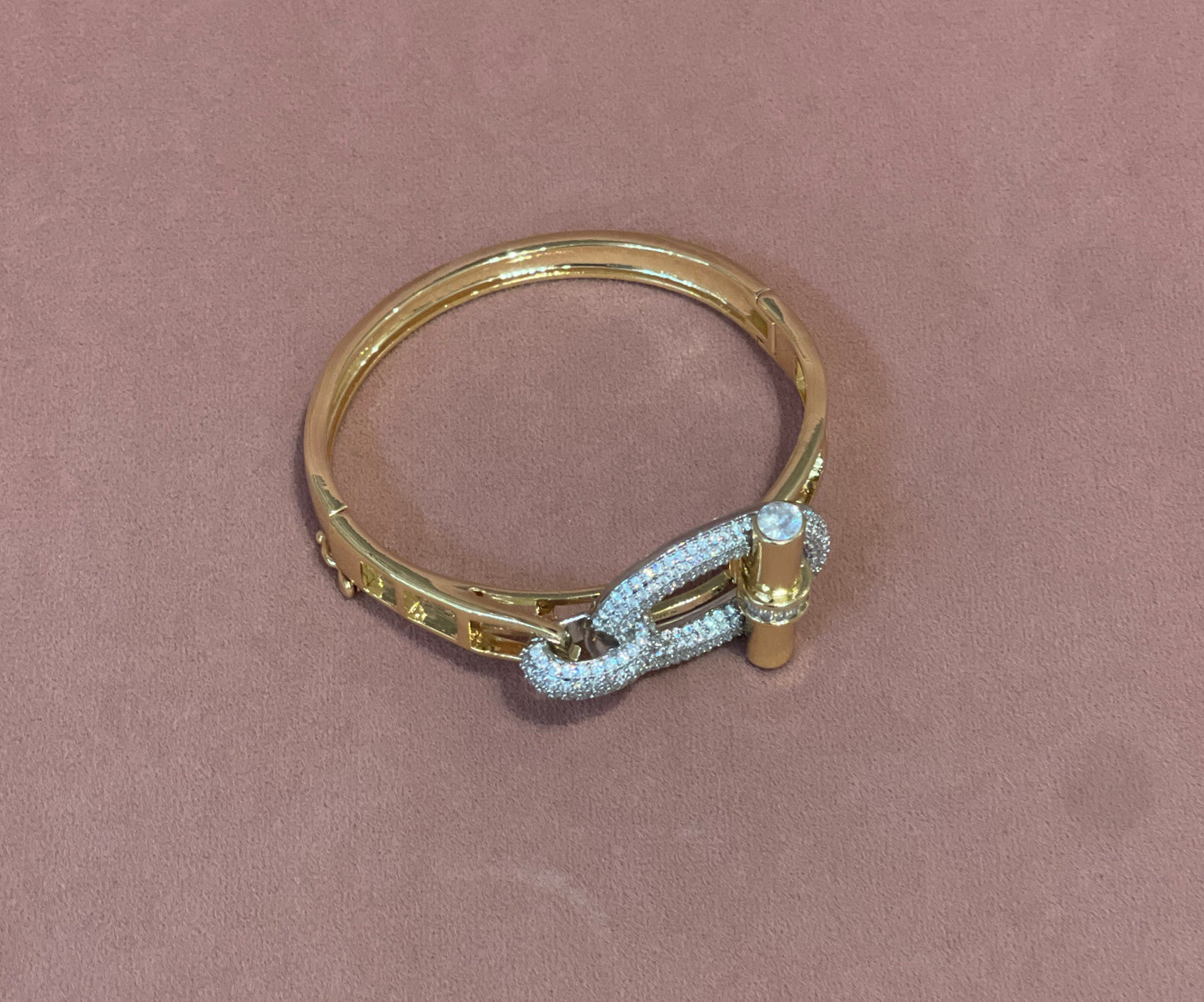 U&I+ Bracelet plaqué Or / Argent sterling / LE