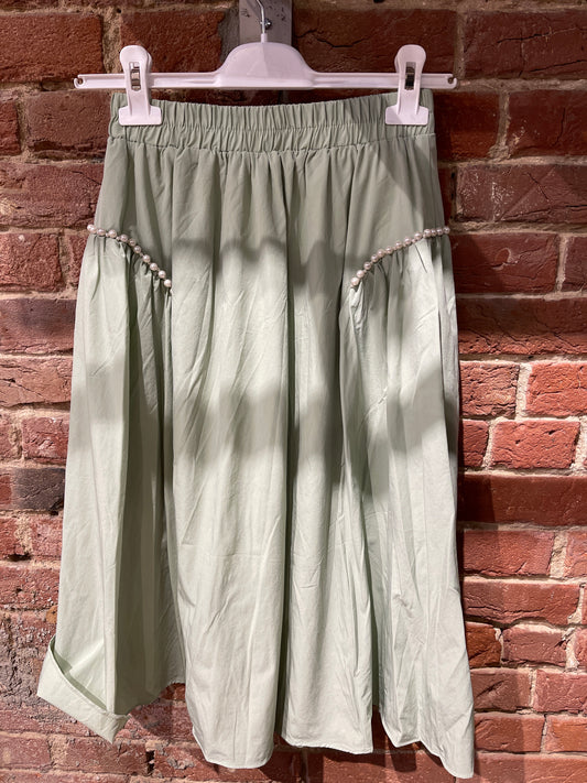 TI- Jupe avec perles