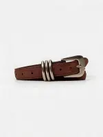 CT4065 Suede Belt - Brown