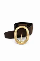CT4100 Elastic Belt - Dark Brown