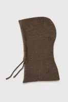 GK0997 Wool Blend Balaclava - Dark taupe